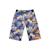 Short bermuda    fleurs hawaï  arcachon Bleu fleurs hawaï 1 - vertbaudet enfant 