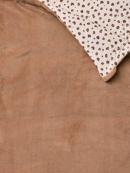 Sac de couchage polaire léopard enfant noisette 5 - vertbaudet enfant 