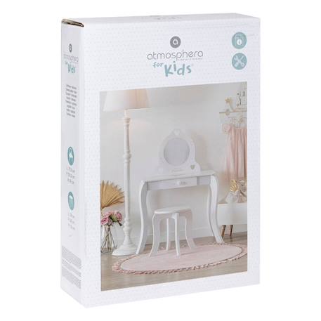 Coiffeuse & tabouret enfant - demoiselle Multicolore 3 - vertbaudet enfant 