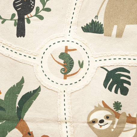 Tapis enfant - jungle Multicolore 3 - vertbaudet enfant 