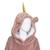 Plaid sweatshirt capuche Rose+Vert 3 - vertbaudet enfant 