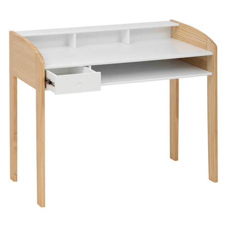 Bureau enfant primaire Blanc 3 - vertbaudet enfant 