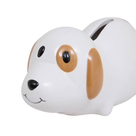 Tirelire chien Teckel Scott Blanc 3 - vertbaudet enfant 