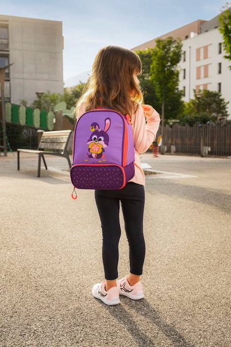 Sac à déjeuner isotherme pour enfant Jungle fever+Lapin - violet rose+Raton laveur - bleu vert+Toucan - turquoise orange 6 - vertbaudet enfant 