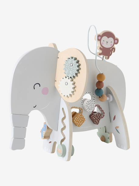 Éléphant d'activités en bois FSC® Tanzanie 2 - vertbaudet enfant 