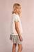 T-shirt manches à volants Offwhite 3 - vertbaudet enfant 