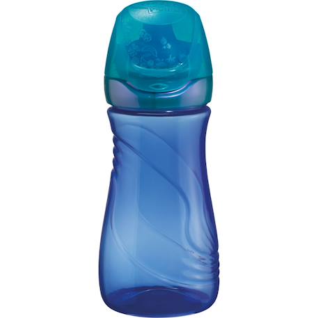 Gourde pour enfants école ou pique-nique Bleu+Orange+Rose+Vert 1 - vertbaudet enfant 