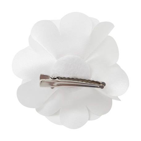 Pince cheveux  fleur  cérémonie Blanc 3 - vertbaudet enfant 