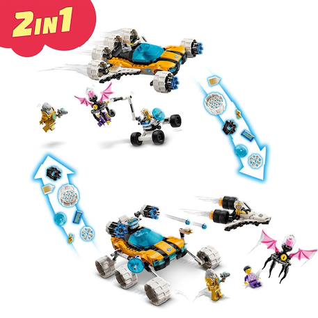 Voiture de l'espace m oz dreamz - 71475 Multicolore 3 - vertbaudet enfant 
