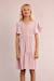 Robe babydoll rayée Light blue+Old pink 10 - vertbaudet enfant 