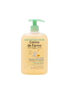 Puériculture-Huile lavante bébé nourrissante peaux sèches à très sèches
