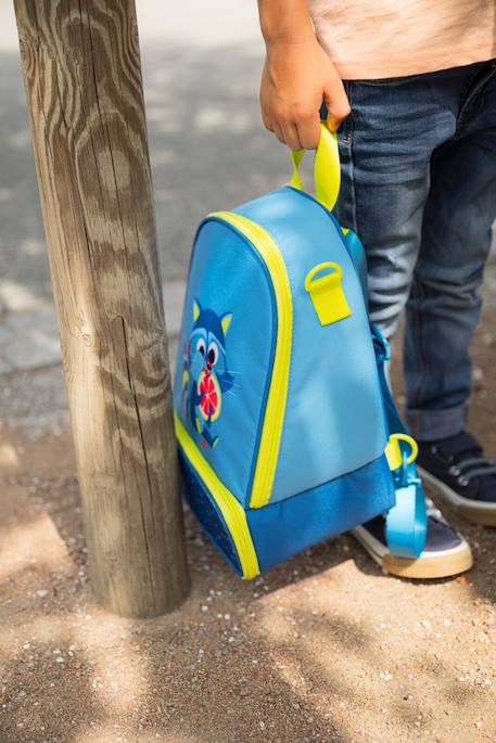 Sac à déjeuner isotherme pour enfant Jungle fever+Lapin - violet rose+Raton laveur - bleu vert+Toucan - turquoise orange 13 - vertbaudet enfant 