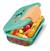 Boîte repas pour enfant Jungle fever+Lapin - violet rose+Raton laveur - bleu vert+Toucan - turquoise orange 15 - vertbaudet enfant 