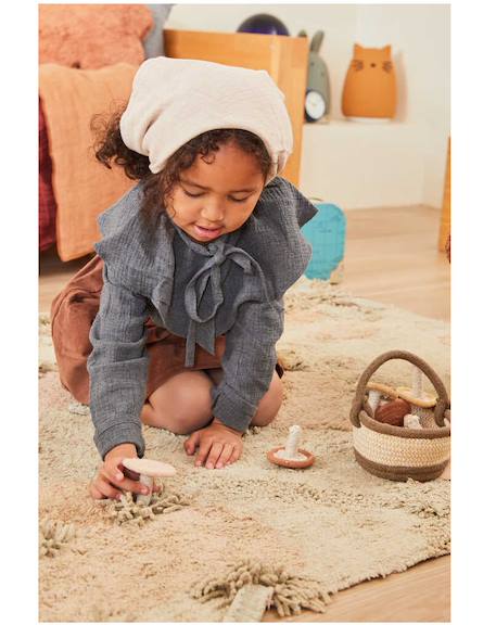 Tapis de jeux lavable mushroom forest Beige 4 - vertbaudet enfant 