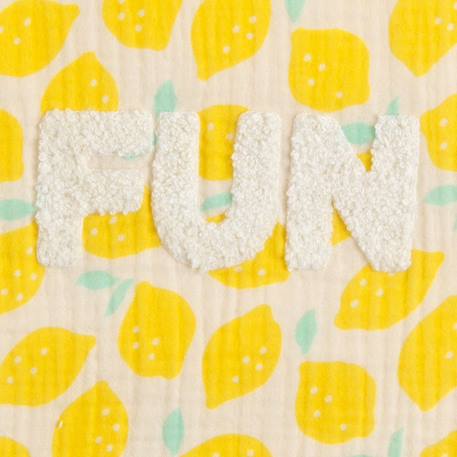 Poncho de bain bébé en coton - pop Jaune+Rose+Vert 4 - vertbaudet enfant 