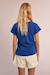 T-shirt col v Blue denim 3 - vertbaudet enfant 