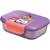 Boîte repas pour enfant Jungle fever+Lapin - violet rose+Raton laveur - bleu vert+Toucan - turquoise orange 7 - vertbaudet enfant 