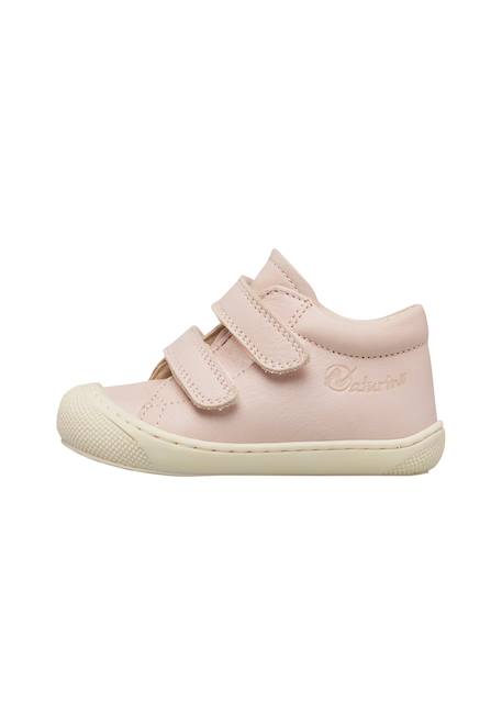Chaussures premiers pas en cuir cocoon low vl Rose- 3 - vertbaudet enfant 