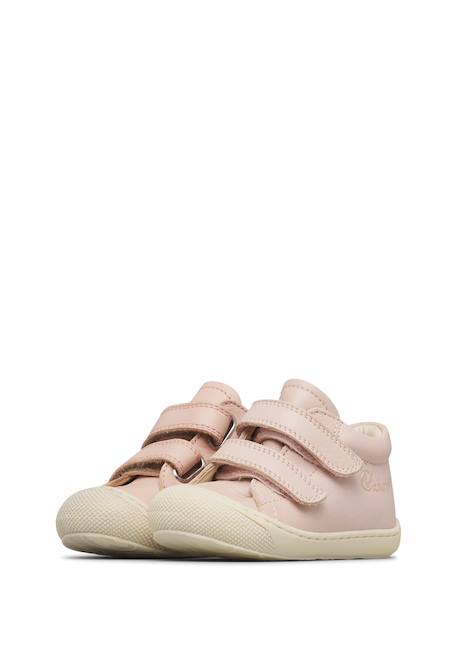 Chaussures premiers pas en cuir cocoon low vl Rose- 5 - vertbaudet enfant 