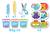 Kit de pâte à modeler et accessoires MULTICOLORE 3 - vertbaudet enfant 