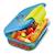 Boîte repas pour enfant Jungle fever+Lapin - violet rose+Raton laveur - bleu vert+Toucan - turquoise orange 12 - vertbaudet enfant 