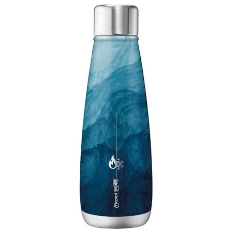 Bouteille isotherme en acier inoxydable Bleu+Ikat+Rose+Solaris+Vert 1 - vertbaudet enfant 