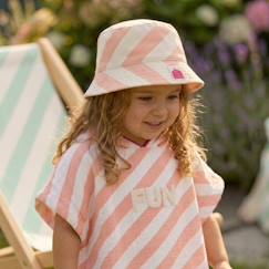 Linge de maison et décoration-Linge de bain-Poncho de bain bébé en coton - pop