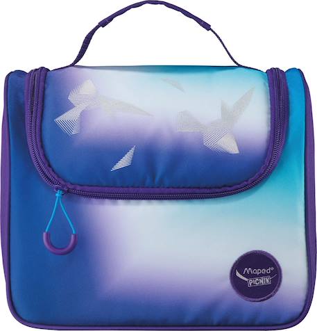 Sac à déjeuner avec bandoulière Bleu 2 - vertbaudet enfant 