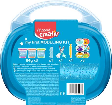 Kit de pâte à modeler et accessoires MULTICOLORE 5 - vertbaudet enfant 