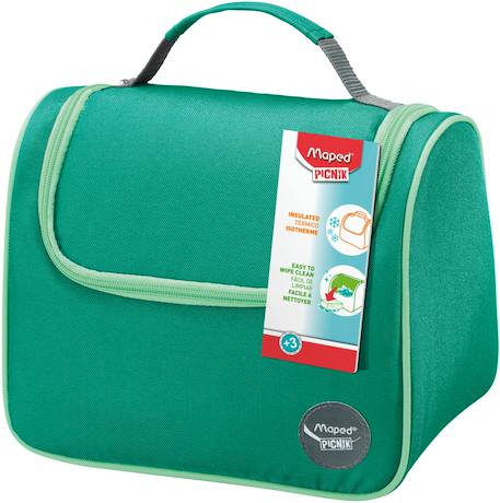 Lunch bag sac à déjeuner Vert 2 - vertbaudet enfant 