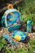 Boîte repas pour enfant Jungle fever+Lapin - violet rose+Raton laveur - bleu vert+Toucan - turquoise orange 5 - vertbaudet enfant 
