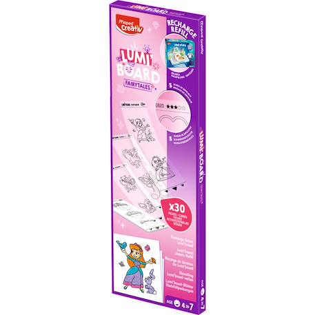 Recharges machines à dessin BLEU+ROSE 6 - vertbaudet enfant 