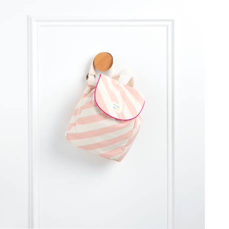 Sac à dos maternelle en coton Jaune+Rose+Vert 8 - vertbaudet enfant 