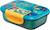 Boîte repas pour enfant Jungle fever+Lapin - violet rose+Raton laveur - bleu vert+Toucan - turquoise orange 1 - vertbaudet enfant 
