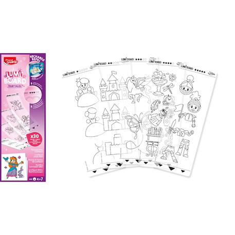 Recharges machines à dessin BLEU+ROSE 8 - vertbaudet enfant 