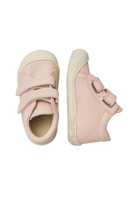 Chaussures premiers pas en cuir cocoon low vl Rose- 4 - vertbaudet enfant 