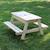 Table bois enfant avec bac à sable intégré Beige 1 - vertbaudet enfant 