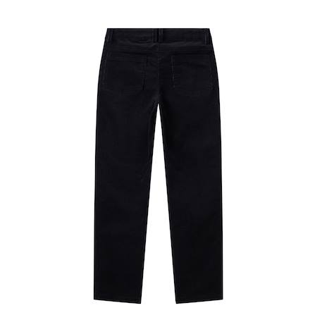 Pantalon  velours  coupe chino  sainclair Noir 3 - vertbaudet enfant 