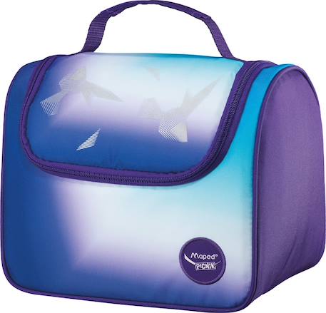 Sac à déjeuner avec bandoulière Bleu 1 - vertbaudet enfant 