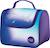 Sac à déjeuner avec bandoulière Bleu 1 - vertbaudet enfant 