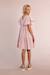 Robe babydoll rayée Light blue+Old pink 9 - vertbaudet enfant 