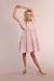 Robe babydoll rayée Light blue+Old pink 8 - vertbaudet enfant 