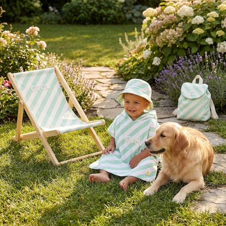 Bob bébé en coton imprimé Jaune+Rose+Vert 12 - vertbaudet enfant 