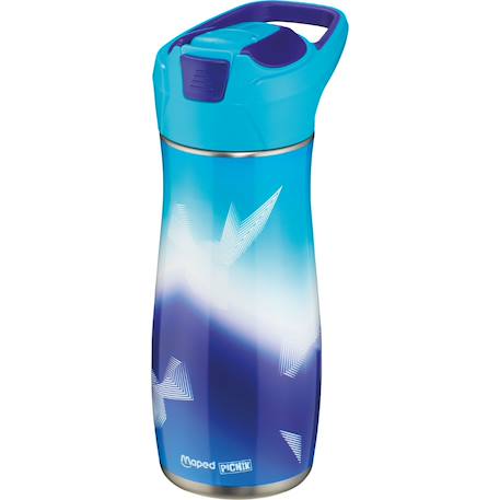 Gourde arctic avec système de pipette Bleu 1 - vertbaudet enfant 