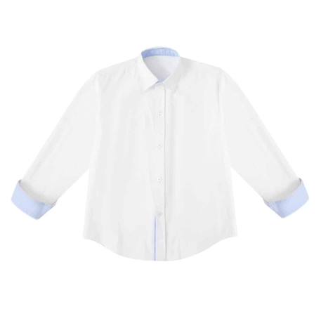Chemise   à manches longues  voltaire Rouge tartan 4 - vertbaudet enfant 