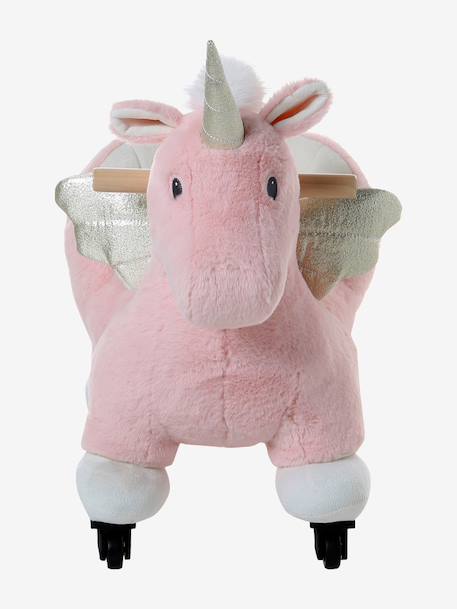 Porteur animal à roulettes en bois FSC® Chat+Licorne+Ours 7 - vertbaudet enfant 