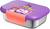 Boîte repas inox pour enfant Lapin - violet rose+Raton laveur - bleu vert 1 - vertbaudet enfant 