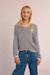 Pull en maille rayé Offwhite/navy blue 5 - vertbaudet enfant 