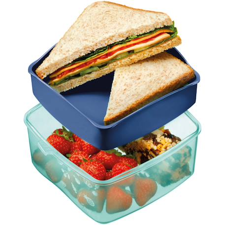 Boîte à déjeuner repas enfants Vert 2 - vertbaudet enfant 