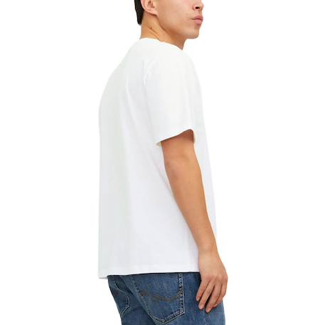T-shirt garçon manches courtes Corpss Blanc+Marine+Noir 2 - vertbaudet enfant 